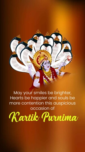 Happy Kartik Purnima status 