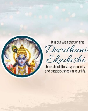 Happy Dev Uthani Ekadashi Wishes Status