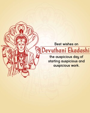 Happy Dev Uthani Ekadashi 2023