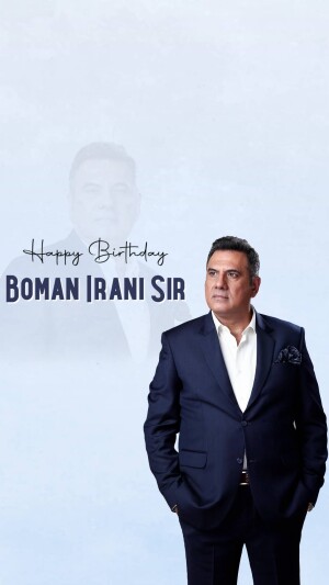 Happy Birthday, Boman Irani! Wishes, Messages, hd Images, Poster and banner 6 Happy birthday boman irani birthday images, poster, banner, status and photos