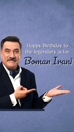 Happy Birthday, Boman Irani! Wishes, Messages, hd Images, Poster and banner 7 Happy birthday boman irani birthday images, poster, banner, status and photos