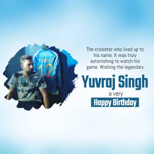 Yuvraj Singh Birthday Wishes Images, Poster, Banner, Status and Hd Photos Free Download 24 yuvraj singh birthday Wishes, Banner, Poster, Status, HD images, HD photo