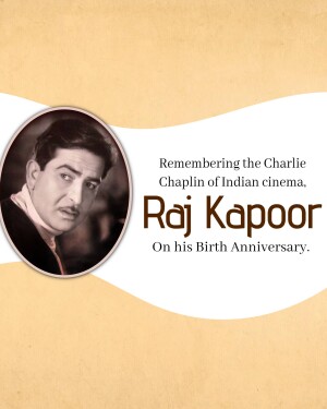 Raj Kapoor Birth Anniversary Wishes Images, Poster, Banner, Status and Hd Photos Free Download 31 raj kapoor Birth Anniversary Poster