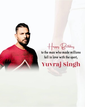 Yuvraj Singh Birthday Wishes Images, Poster, Banner, Status and Hd Photos Free Download 30 yuvraj singh birthday Wishes, Banner, Poster, Status, HD images, HD photo