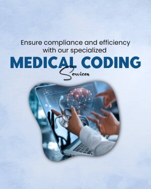 Medical Coding Services - Compliance And Efficiency Artwork For WhatsApp