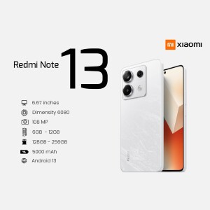Redmi Note 13 smartphone with specifications