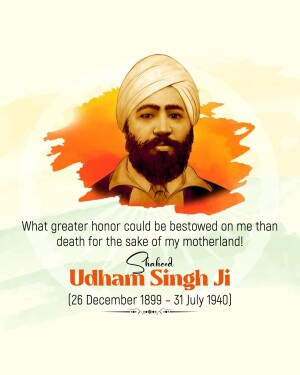 Sardar Udham Singh Jayanti Wishes, Images, Photos, Poster, Status and Banner Free Download 31 sardar udham singh jayanti