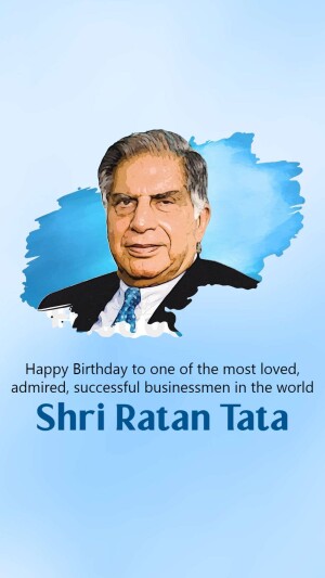 ratan tata birthday hd Whatsapp Status Free Download