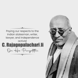 C. Rajagopalachari Punyatithi 31 C Rajagopalachari hd Png