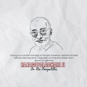 C. Rajagopalachari Punyatithi 32 C Rajagopalachari Png download