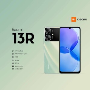 Redmi 13R smartphone with specifications