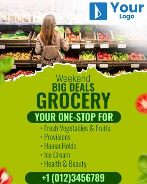 Weekend Grocery Big Deals Advertisement For Threads