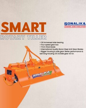 Sonalika Smart Rotary Tiller agricultural equipment