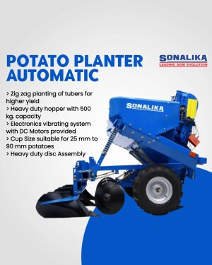 Sonalika Automatic Potato Planter - Agricultural Machinery
