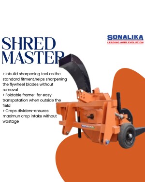 Sonalika Shred Master agricultural shredder machine