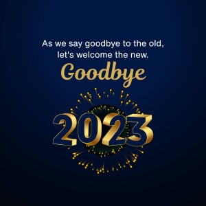 Good Bye 2023 Welcome 2024 Hd Photos Images Status Poster