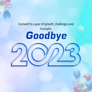 Good Bye 2023 Welcome 2024 Hd Photos Images Status Poster