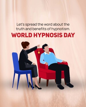 Illustration depicting a hypnosis session with a hypnotist and a client.