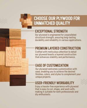 Plywood: Explore The Versatility Banner For LinkedIn