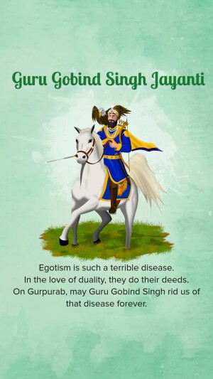 Guru Gobind Singh Jayanti Whatsapp Status Free Download