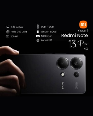 Redmi Note 13 Pro 4G smartphone with specifications