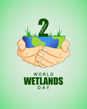 World Wetlands day Template
