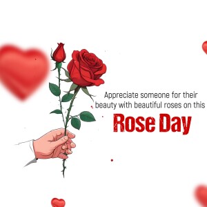 Download FREE Rose Day Poster and Images | Brands.live