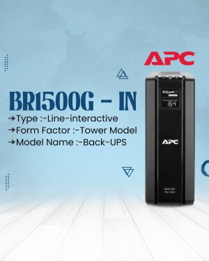 APC BR1500G-IN Line-Interactive UPS