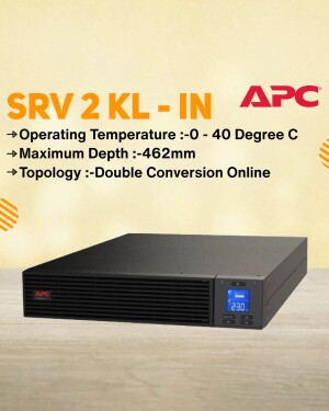APC SRV 2KL-IN Uninterruptible Power Supply