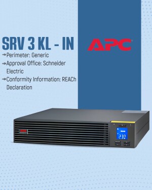 APC SRV 3KL - IN Uninterruptible Power Supply
