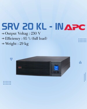 APC SRV 20 KL Uninterruptible Power Supply (UPS) unit