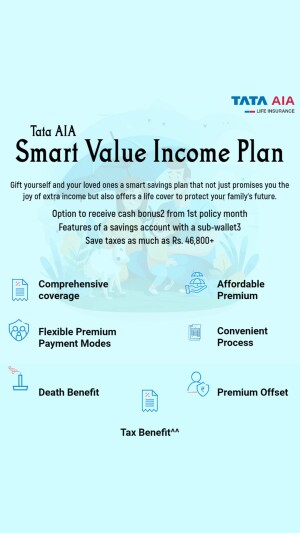 Tata AIA One Plan - Secure Your Family's Future Banner For Telegram