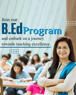 Join Our B.Ed Program Status Post For Instagram