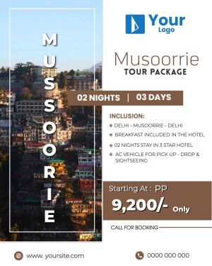 Mussoorie Tour Package - 02 Nights / 03 Days