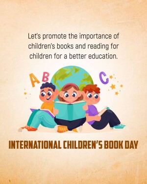 International Children’s Book Day Template
