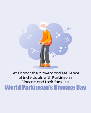 world Parkinson's Disease Day festive image