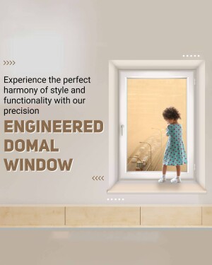 Child looking out of a modern Engineered Domal window