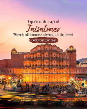 Jaisalmer Fort, Rajasthan, India - A stunning view of the historic architecture.