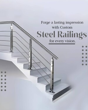 6000+ Steel railing Images & Videos | Steel railing Poster Make - 2024