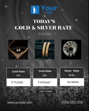 Gold and Silver Rate Information - May 5, 2024