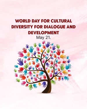 World Day for Cultural Diversity for Dialogue and Development Template
