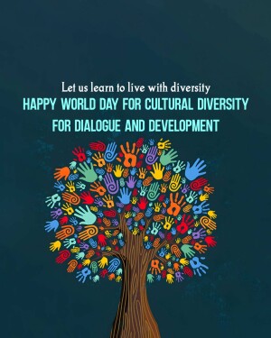World Day for Cultural Diversity for Dialogue and Development Template