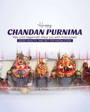 Chandan Purnima festival celebration with Lord Jagannath idols