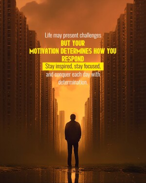 Silhouette of a person standing towards a bright light with motivational text.
