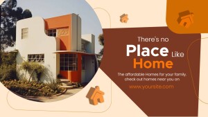 Modern Home Advertisement Promotional Banner For X