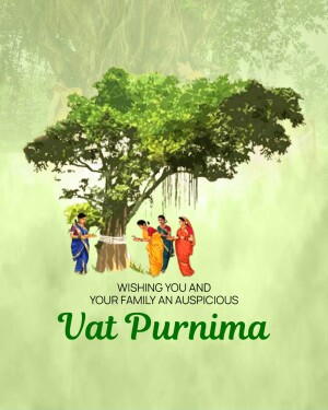 Image depicting women celebrating Vat Purnima under a banyan tree.