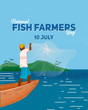 National Fish Farmers Day Template