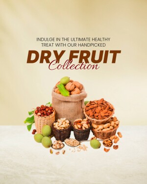 Assortment of dry fruits in baskets and a sack