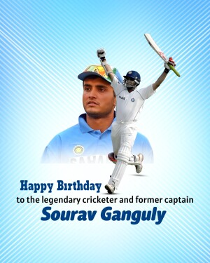 Sourav Ganguly celebrating a cricket victory