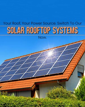 Solar panels installed on a residential rooftop